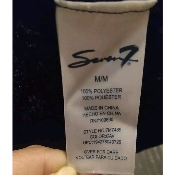 Melissa McCarthy Seven 7 Open Front Cardigan Sweater Womens M Chunky Knit - Picture 5 of 7